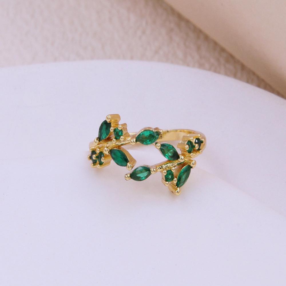 Emerald Vine Open Ring - original product photo