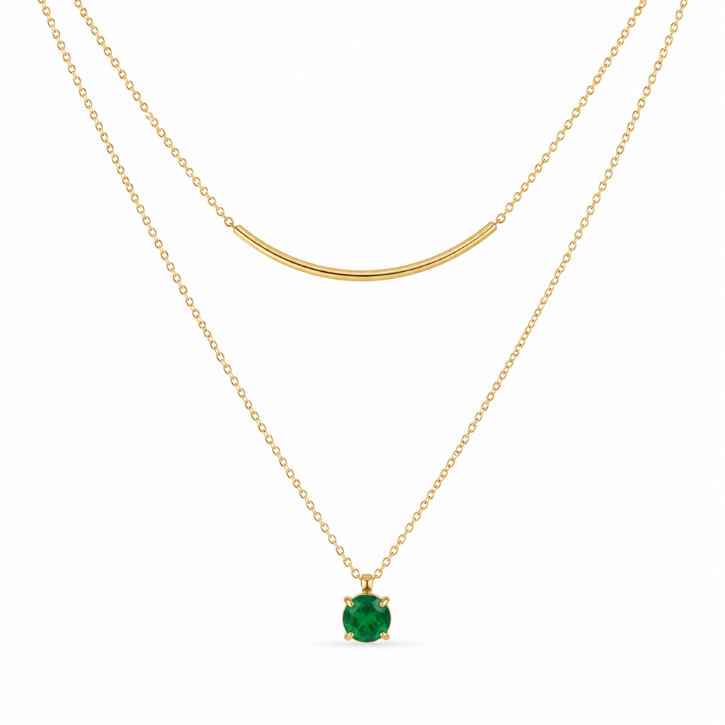 Emerald Grace Necklace