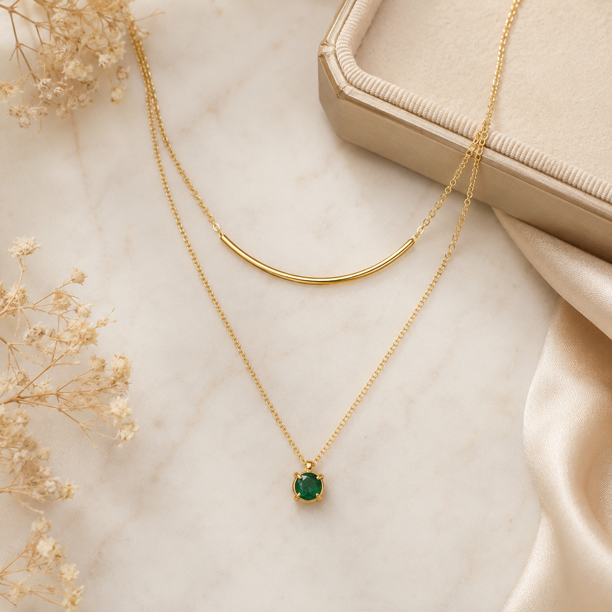Emerald Grace Necklace