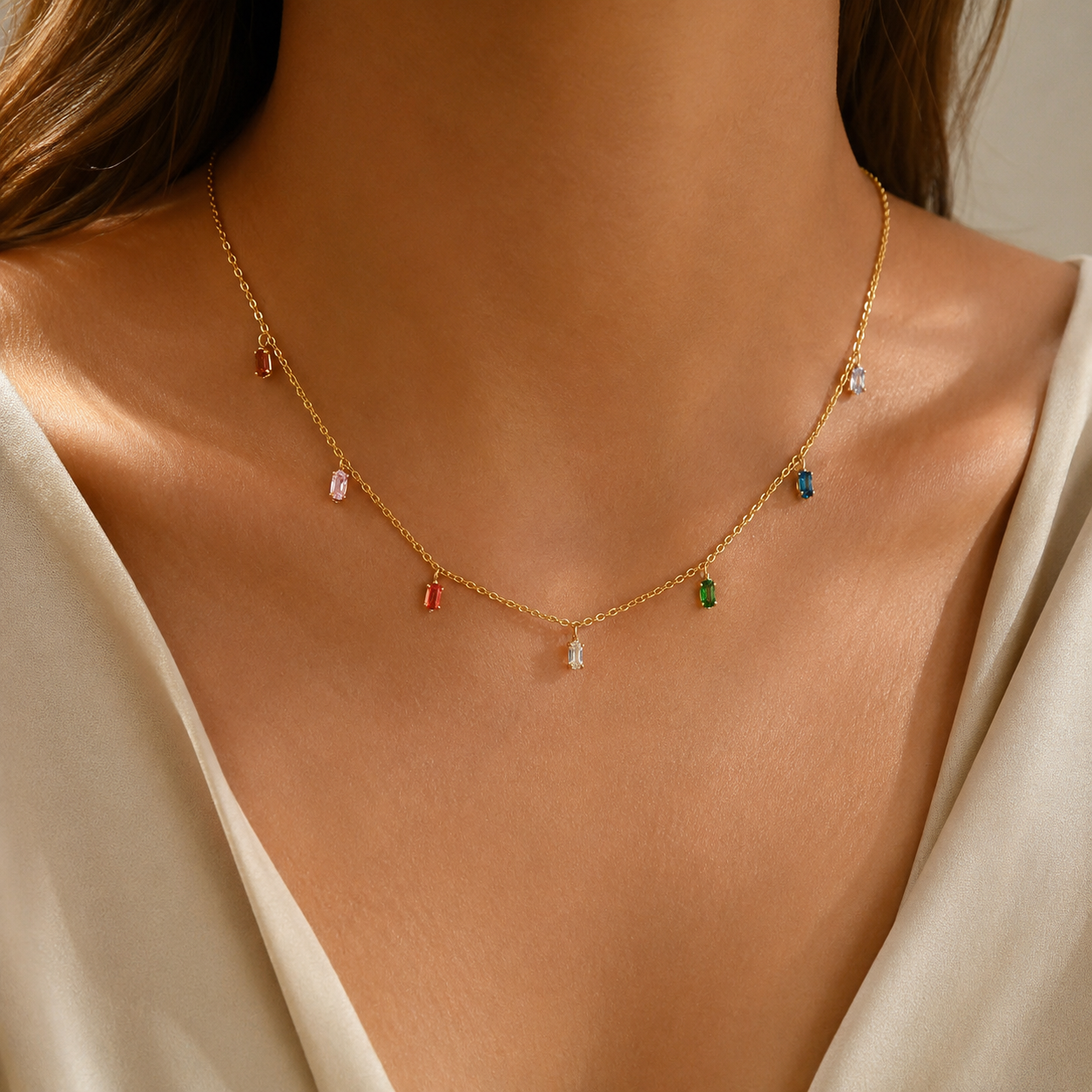 Prism Drop Necklace