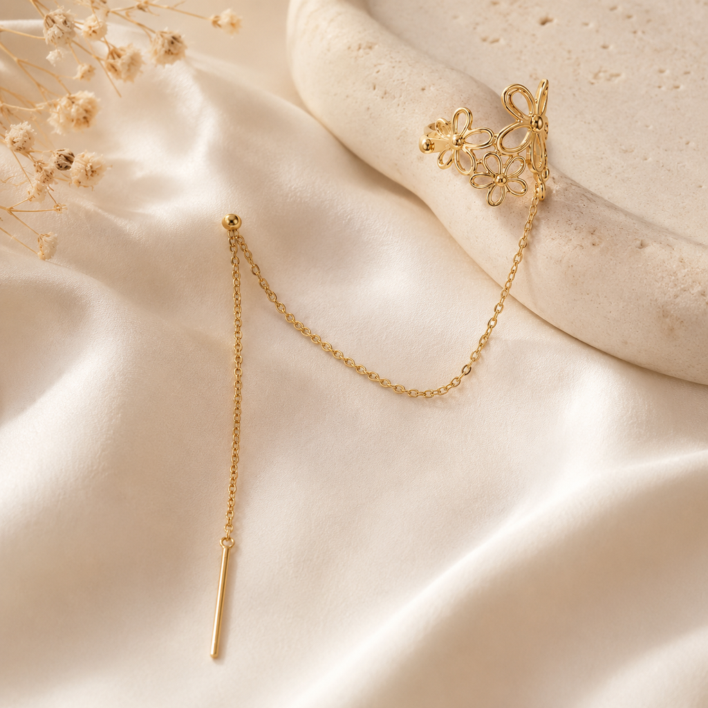 Fleur Cuff Earring