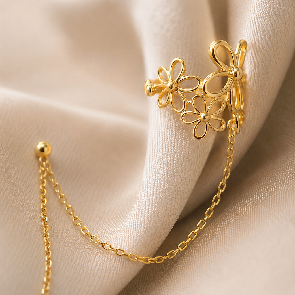 Fleur Cuff Earring