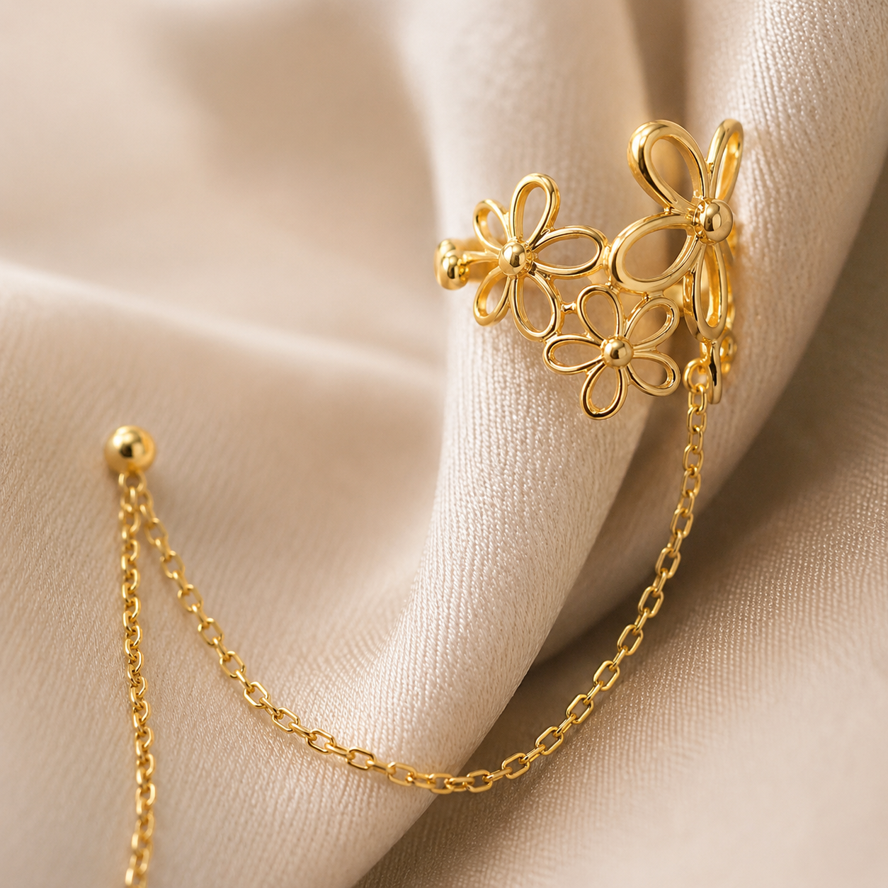 Fleur Cuff Earring