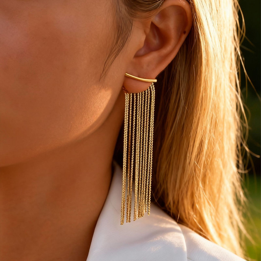 Cascade Fringe Earrings